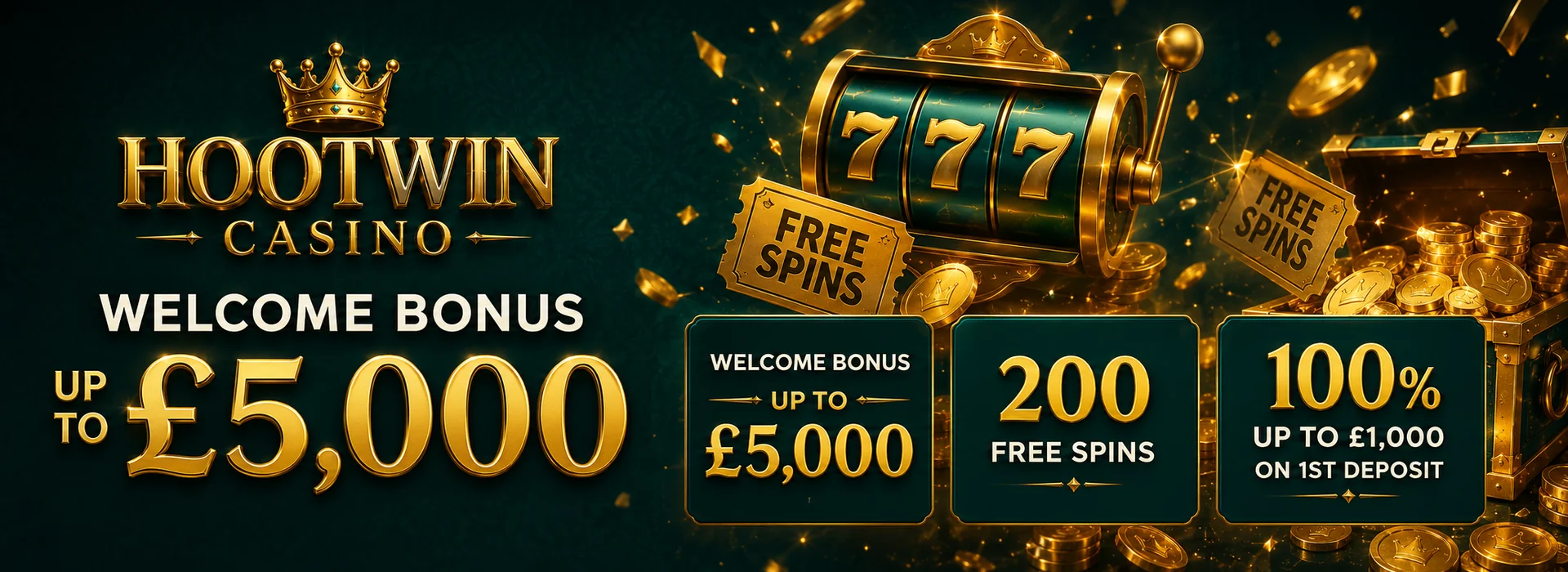 Welcome package + 200 free spins